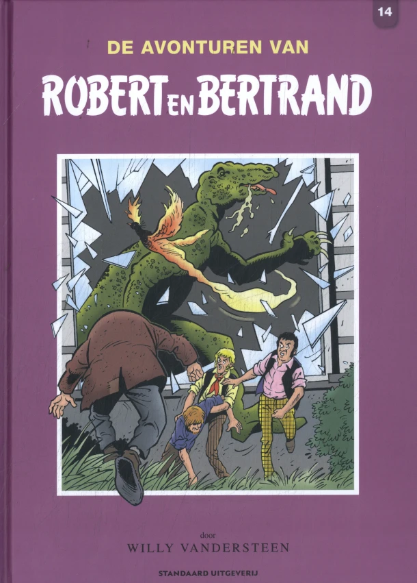 de avonturen van Robert en Bertrand – Willy Vandersteen – boek cover