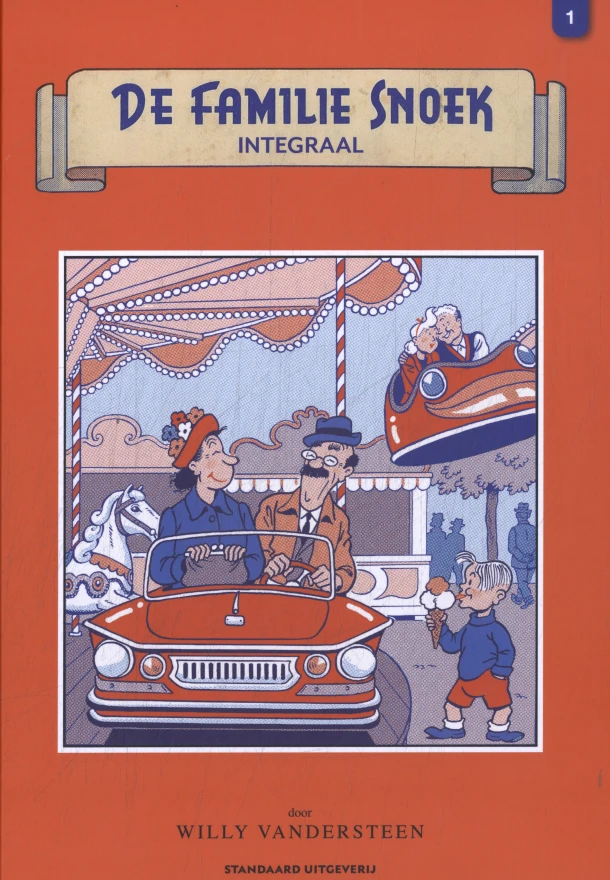 De familie Snoek – Willy Vandersteen – boek cover