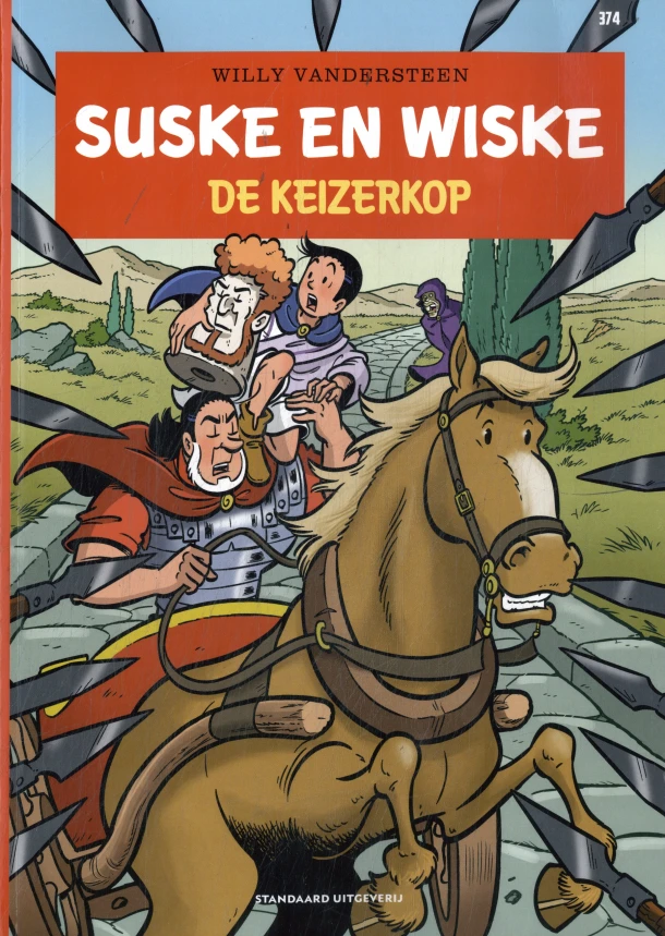 De keizerkop – Willy Vandersteen – boek cover
