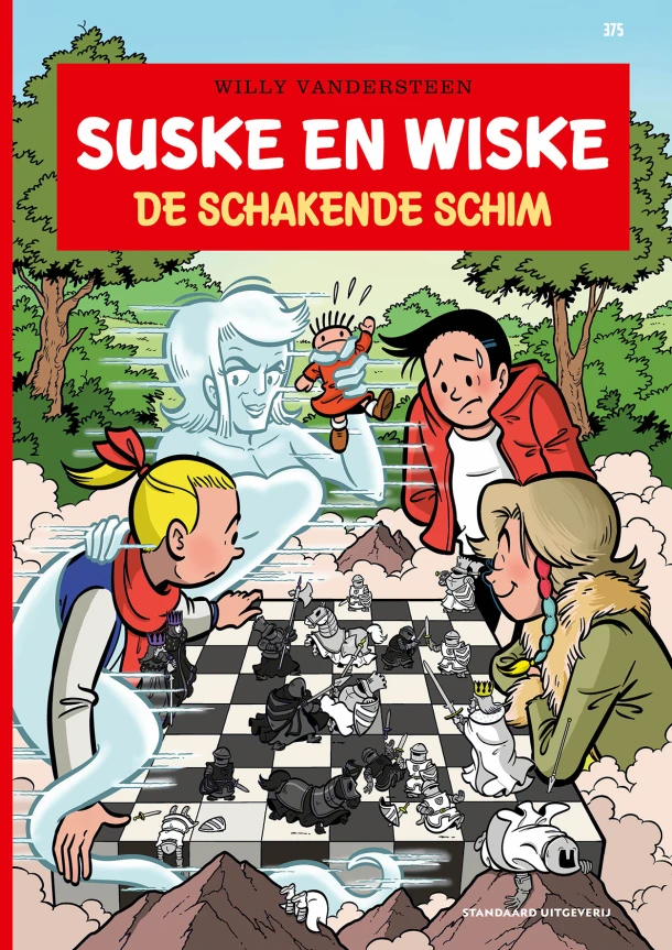 De schakende schim – Willy Vandersteen – boek cover