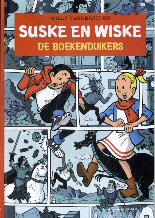 De boekenduikers – Willy Vandersteen – boek cover