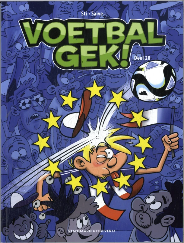 Voetbalgek – Sti – boek cover