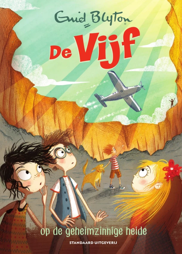 De Vijf op de geheimzinnige heide – Enid Blyton – boek cover