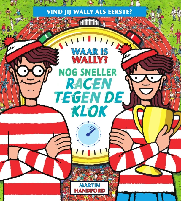 Nog sneller racen tegen de klok! – Martin Handford – boek cover