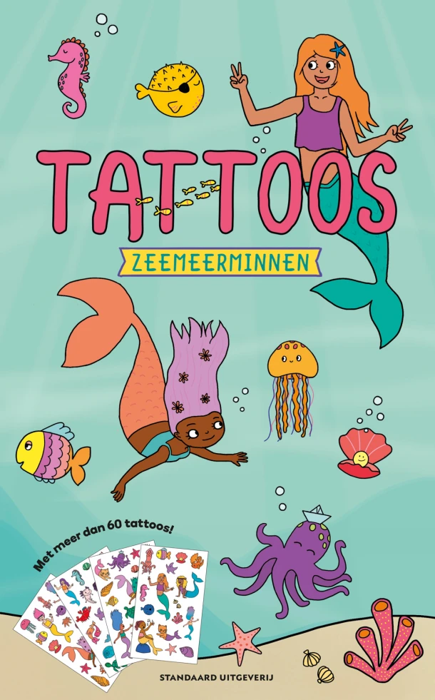 Tattoos: zeemeerminnen – Ruthje Goethals – boek cover