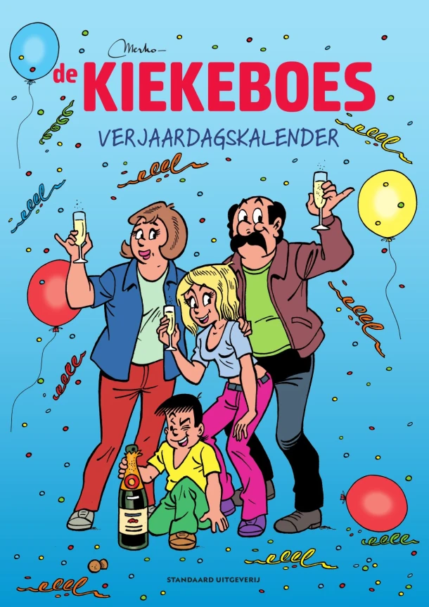 De Kiekeboes: verjaardagskalender – Merho – boek cover