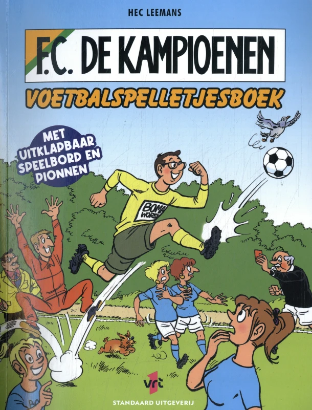 F.C. De Kampioenen Voetbalspelletjesboek – Hec Leemans – boek cover