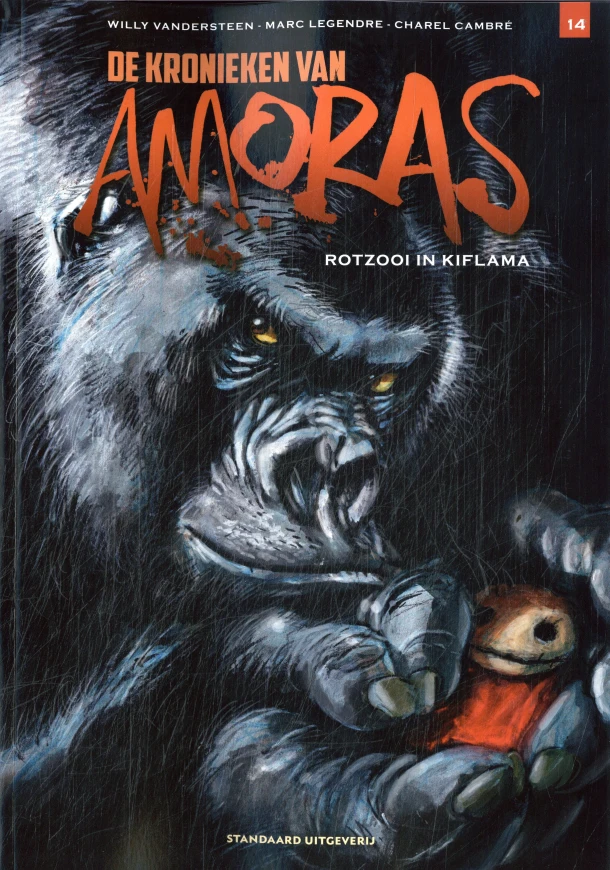 Rotzooi in Kiflama – Willy Vandersteen – boek cover