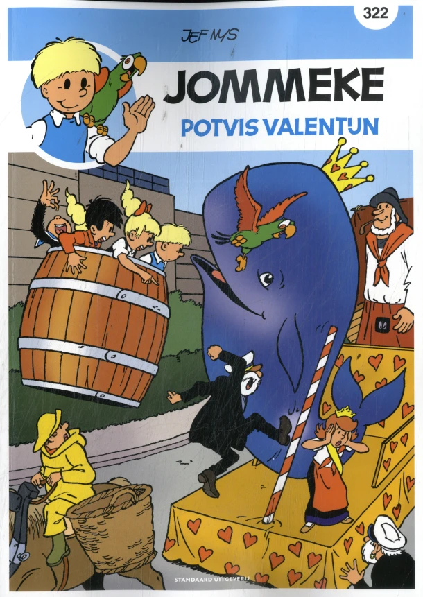 Potvis Valentijn – Jef Nys – boek cover
