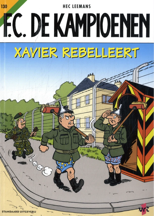 Xavier rebelleert – Hec Leemans – boek cover