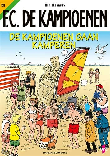 De Kampioenen gaan kamperen – Hec Leemans – boek cover