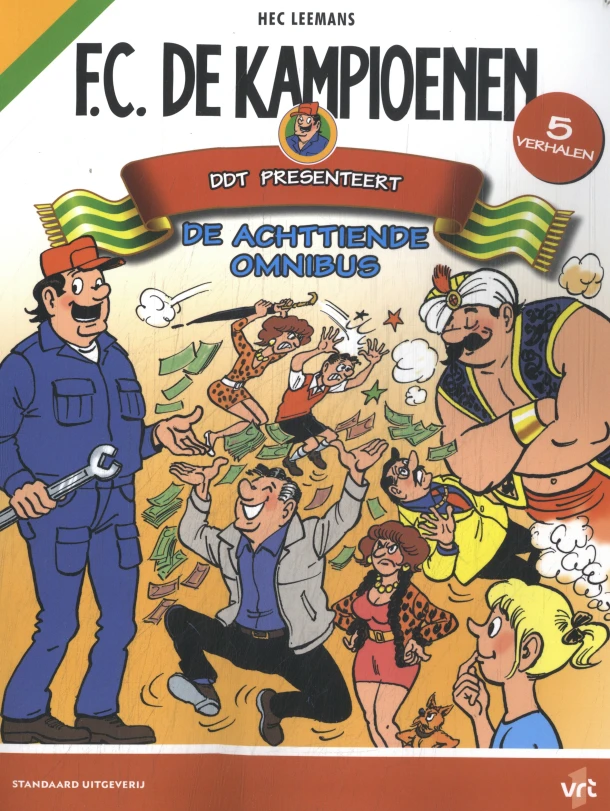De achttiende omnibus – Hec Leemans – boek cover