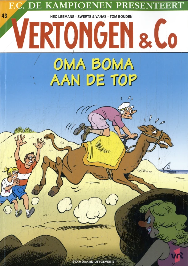 Oma Boma aan de top – Hec Leemans – boek cover