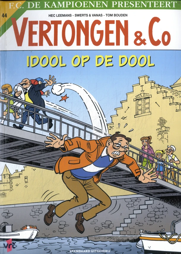 Idool op de dool – Hec Leemans – boek cover