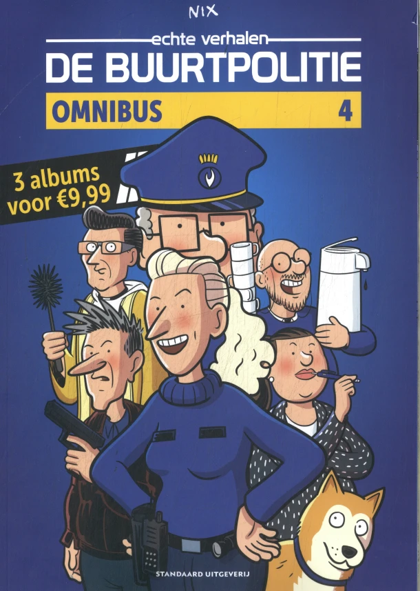 De Buurtpolitie Omnibus 4 – Nix – boek cover