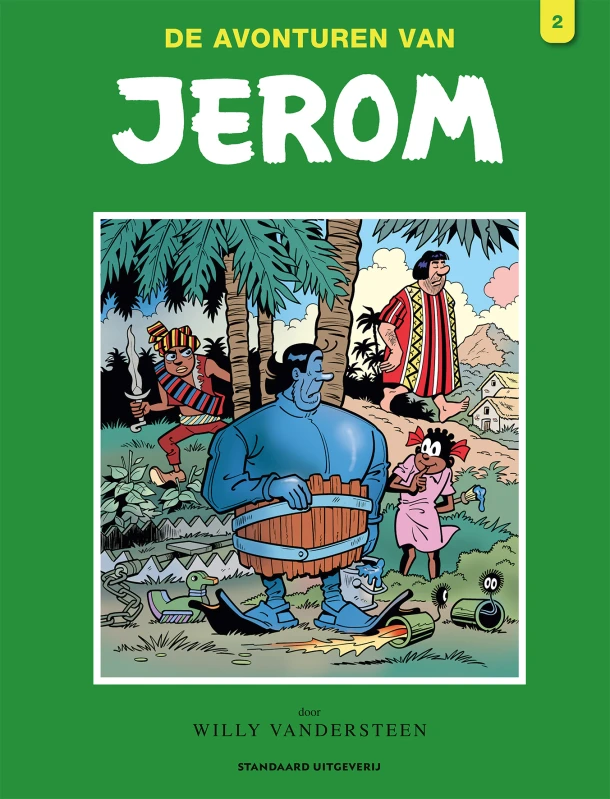 De avonturen van Jerom – Willy Vandersteen – boek cover