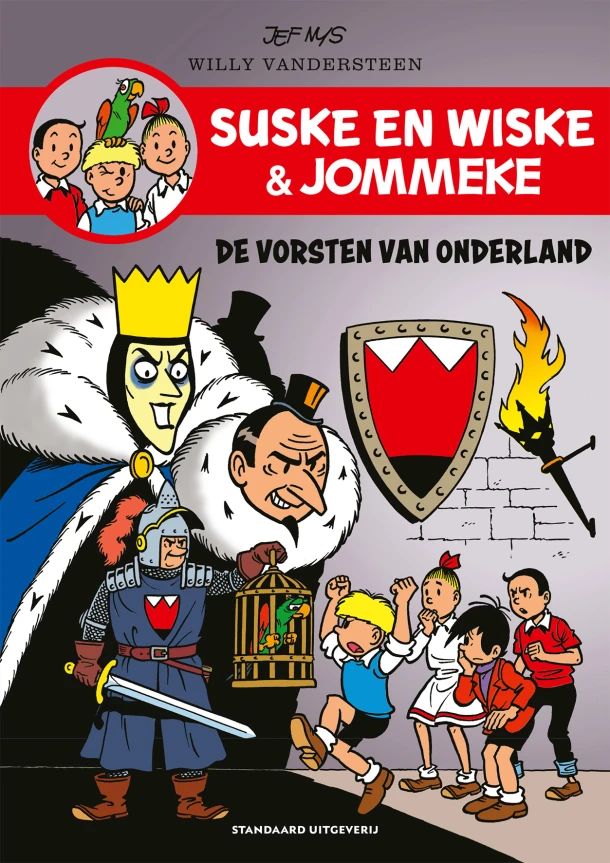 De vorsten van Onderland – Willy Vandersteen – boek cover