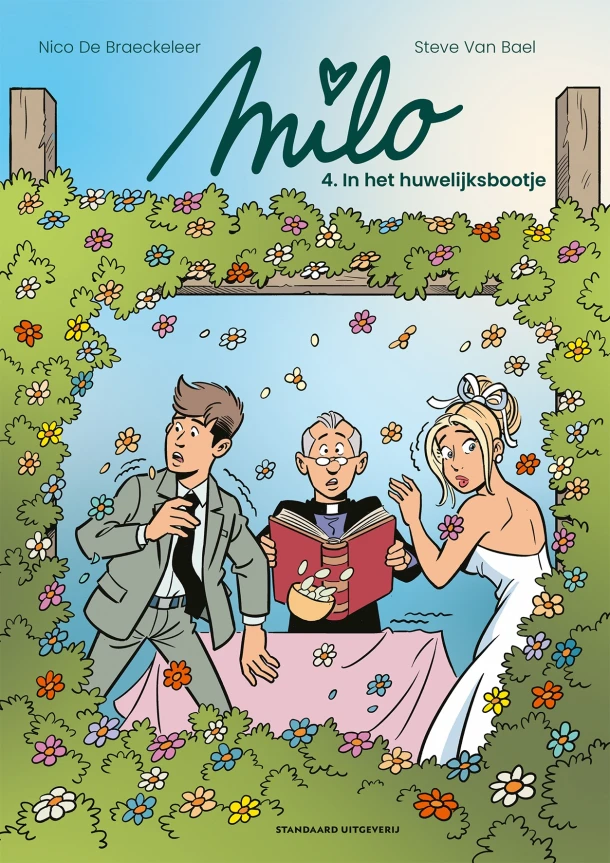 In het huwelijksbootje – boek cover