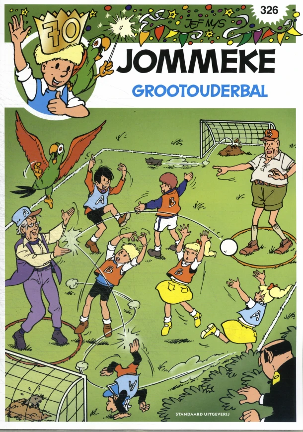 Grootouderbal – Kristof Berte – boek cover