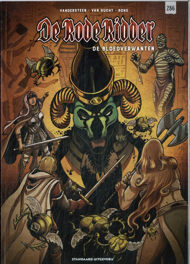 De bloedverwanten – Willy Vandersteen – boek cover