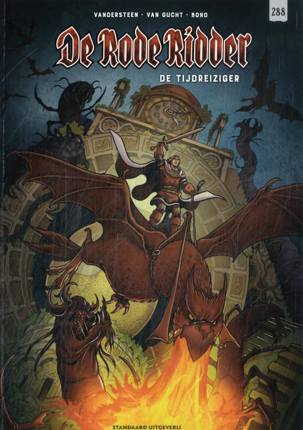 De tijdreiziger – Willy Vandersteen – boek cover