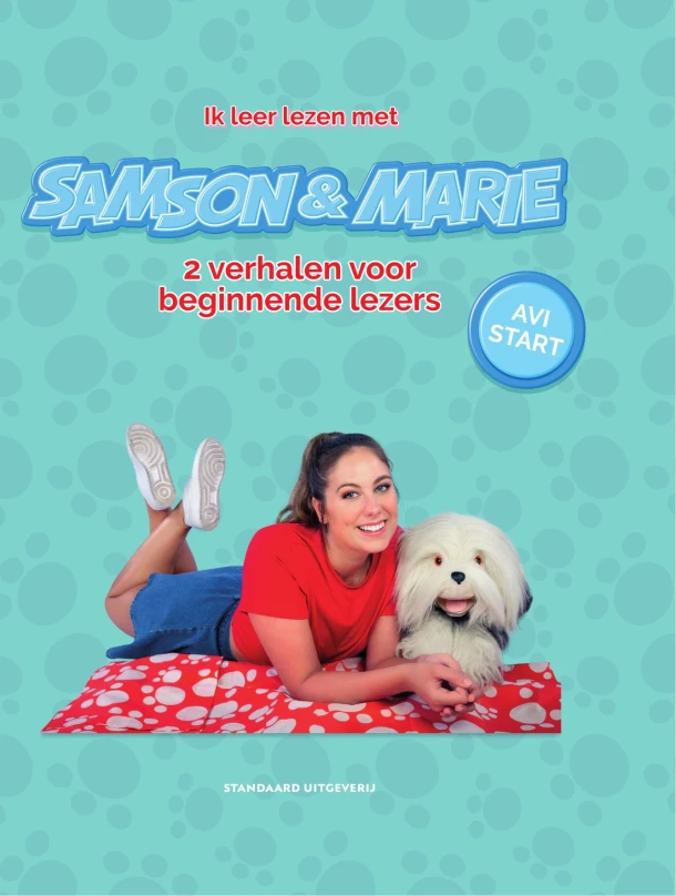 Ik leer lezen met Samson en Marie - 2 verhalen voor beginnende lezers - AVI Start – Elly Simoens – boek cover