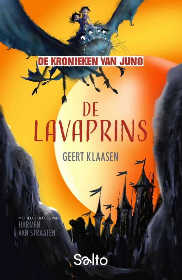 De lavaprins – Geert Klaasen – boek cover