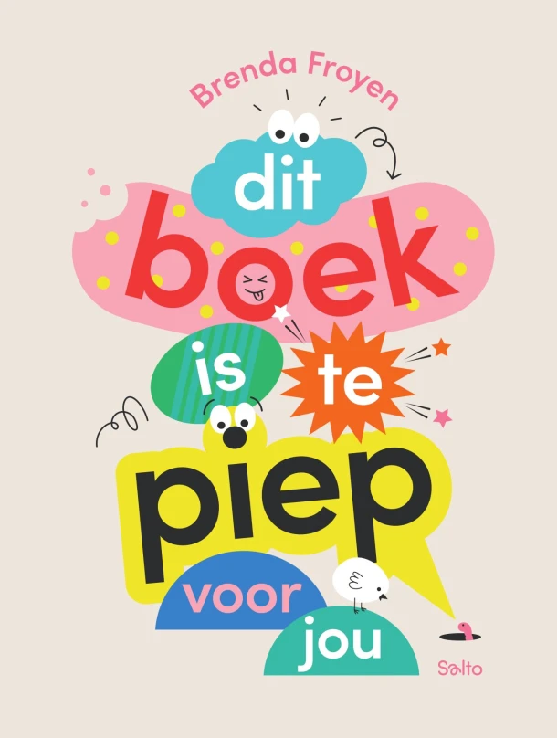 Dit boek is te piep voor jou – Brenda Froyen – boek cover