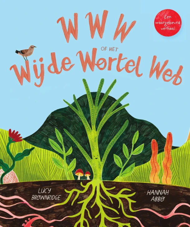 WWW of het Wijde Wortel Web – Lucy Brownridge – boek cover