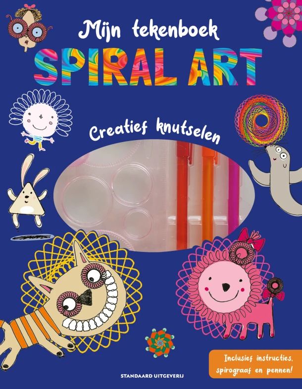 Mijn tekenboek Spiral Art – boek cover