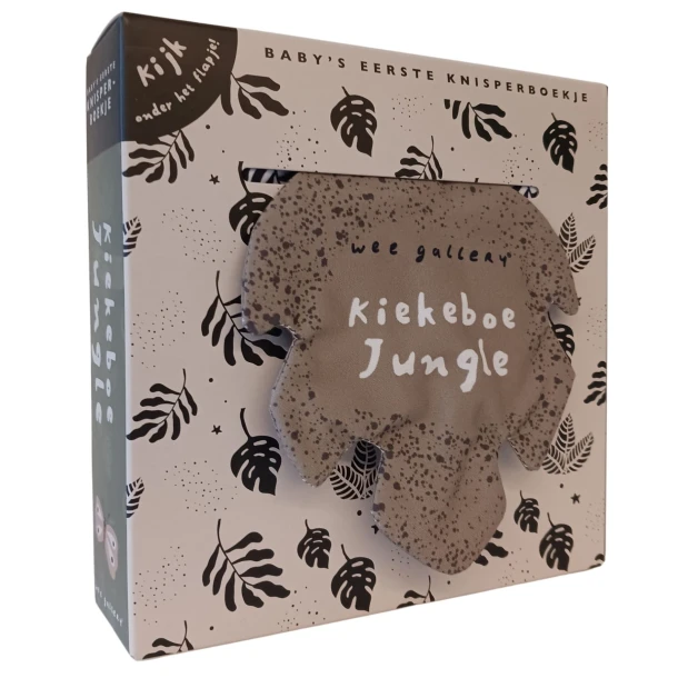 Wee Gallery Kiekeboe Jungle (stoffen boekje) – Surya Sajnani – boek cover
