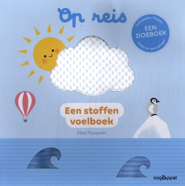 Op reis: een stoffen voelboek – Elsa Fouquier – boek cover