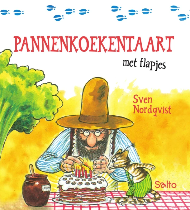 Pannenkoekentaart met flapjes – Sven Nordqvist – boek cover