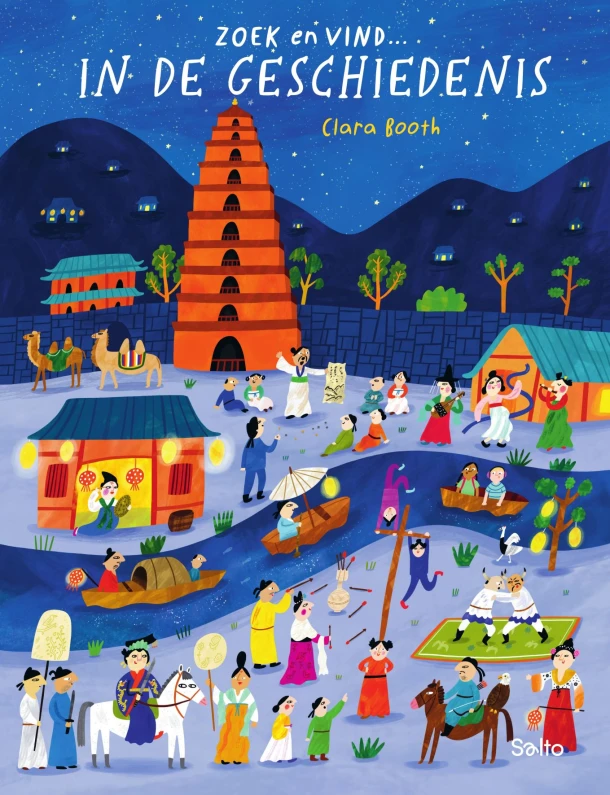 Zoek en vind... In de geschiedenis – Clara Booth – boek cover
