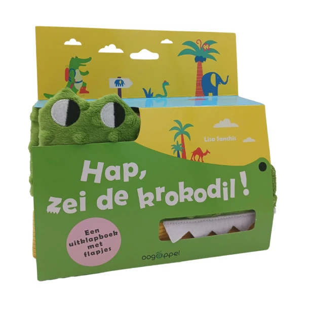 Hap, zei de krokodil! – Lisa Sanchis – boek cover