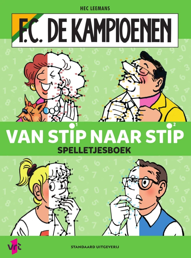 Van stip naar stip spelletjesboek – Hec Leemans – boek cover