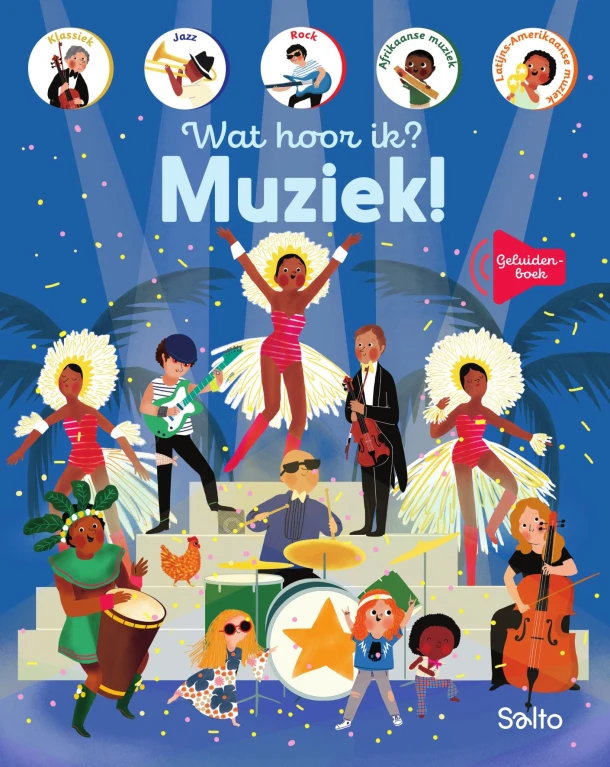 Wat hoor ik? Muziek – Marie Paruit – boek cover