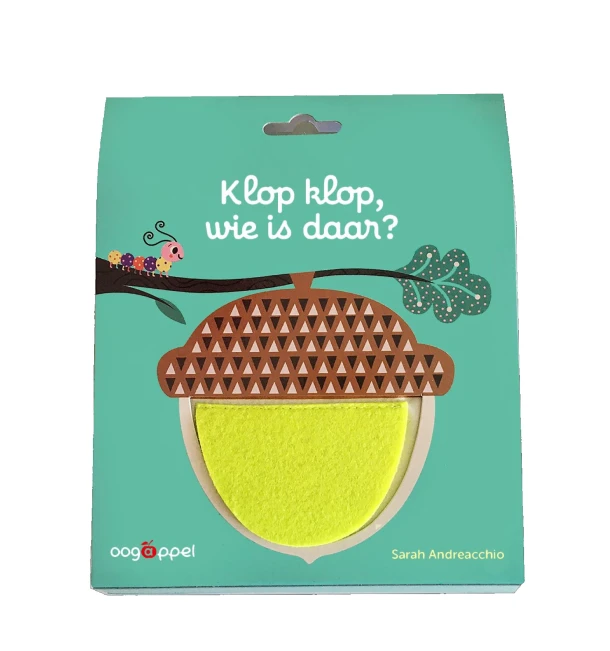 Klop klop, wie is daar? – Sarah Adreacchio – boek cover