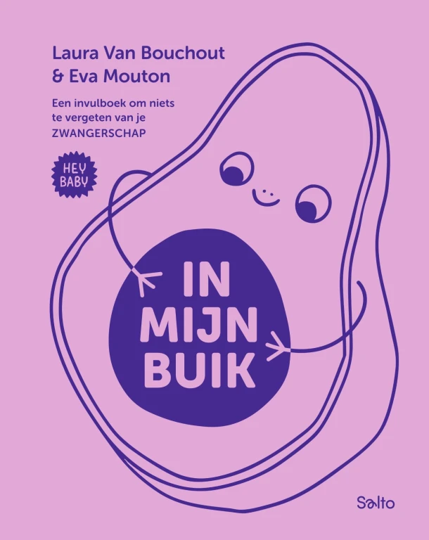Hey baby - In mijn buik – Laura Van Bouchout – boek cover