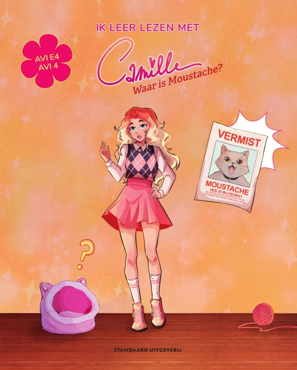 Waar is Moustache? – Camille – boek cover