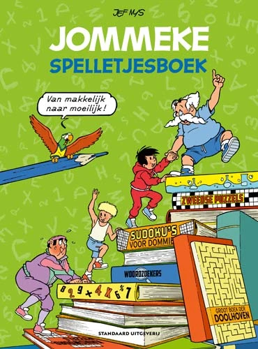 Jommeke spelletjesboek – Jef Nys – boek cover