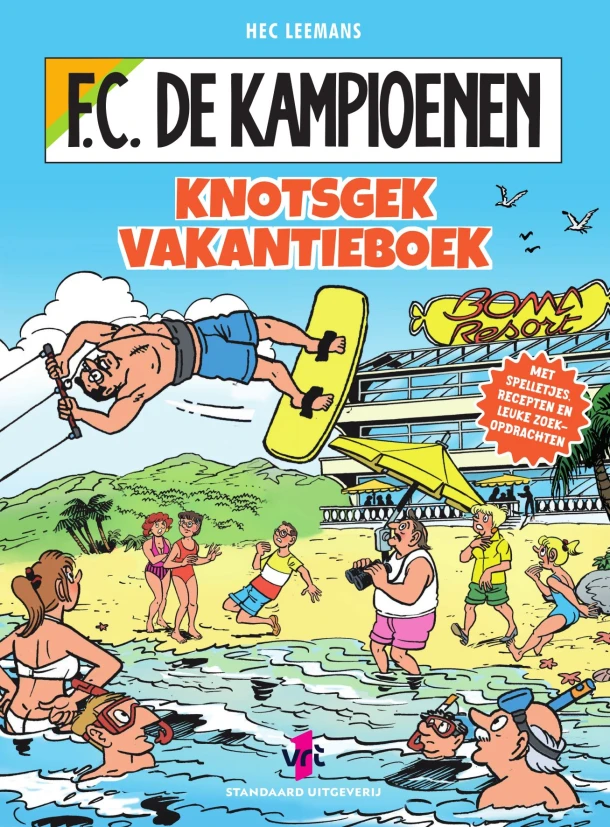 Knotsgek vakantieboek – Hec Leemans – boek cover