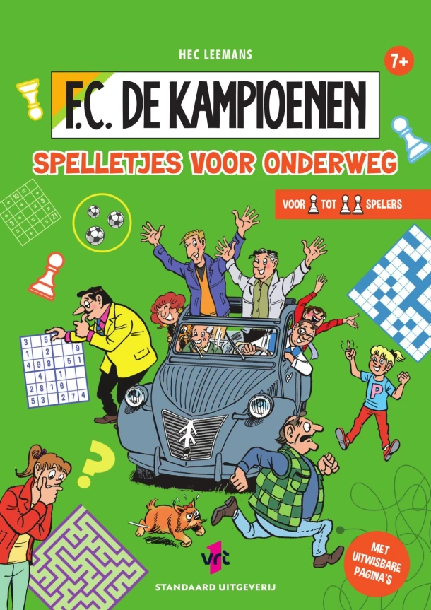 Spelletjes voor onderweg – Hec Leemans – boek cover