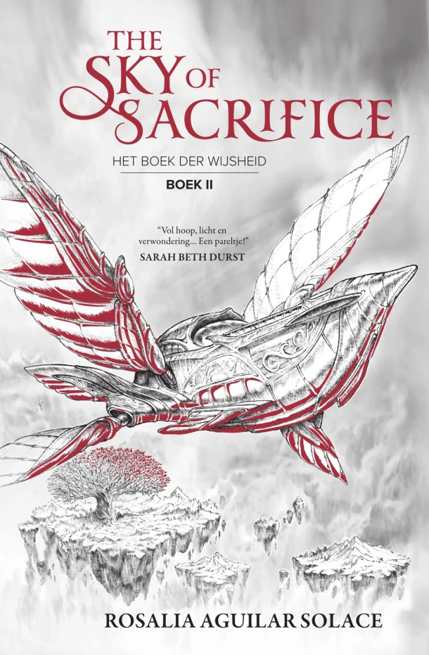 The sky of sacrifice – Rosalia Aguilar Solace – boek cover