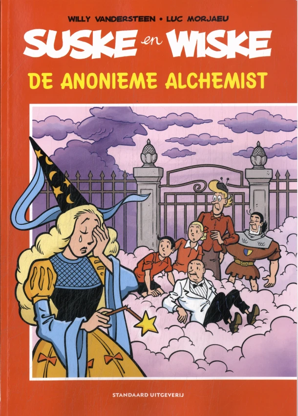 De anonieme alchemist – Willy Vandersteen – boek cover