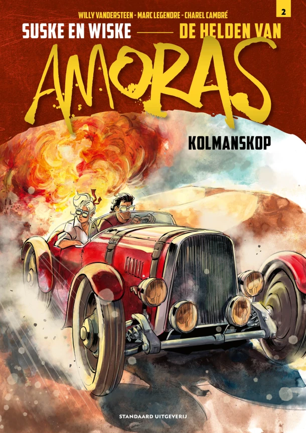 Kolmanskop – Willy Vandersteen – boek cover