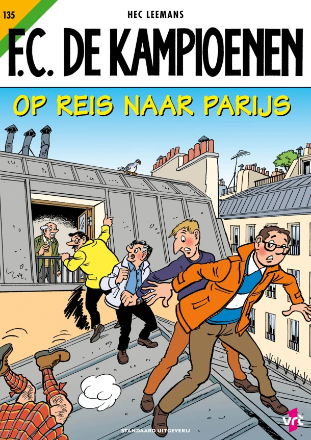 Op reis naar Parijs – Hec Leemans – boek cover