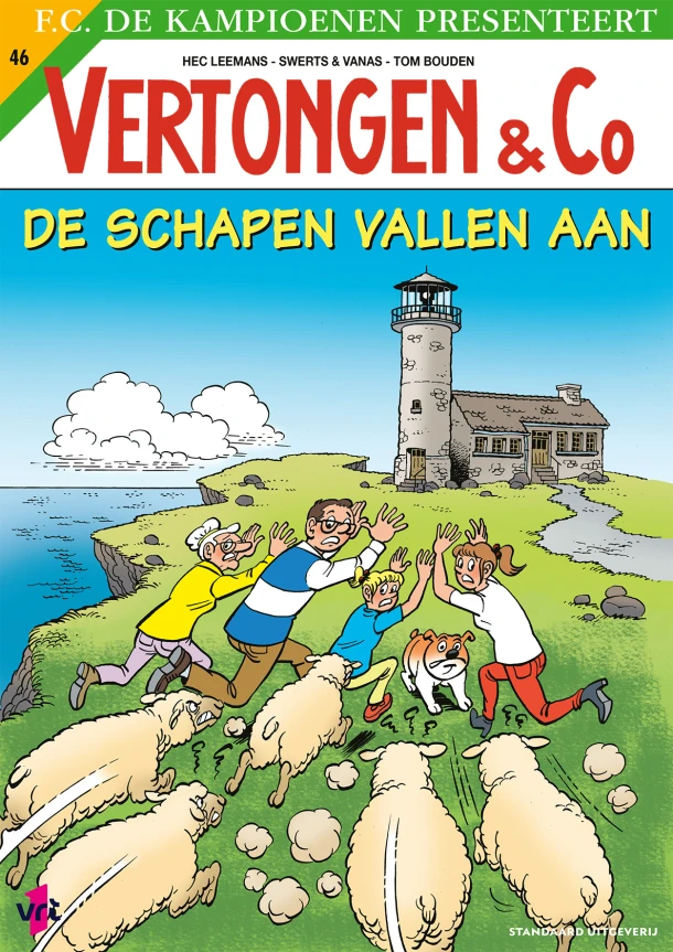 De schapen vallen aan – Hec Leemans – boek cover