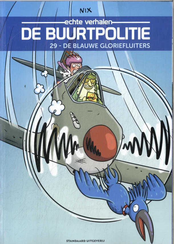 De Blauwe Gloriefluiters – Nix – boek cover