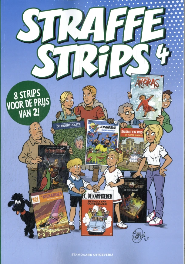 Straffe strips – boek cover